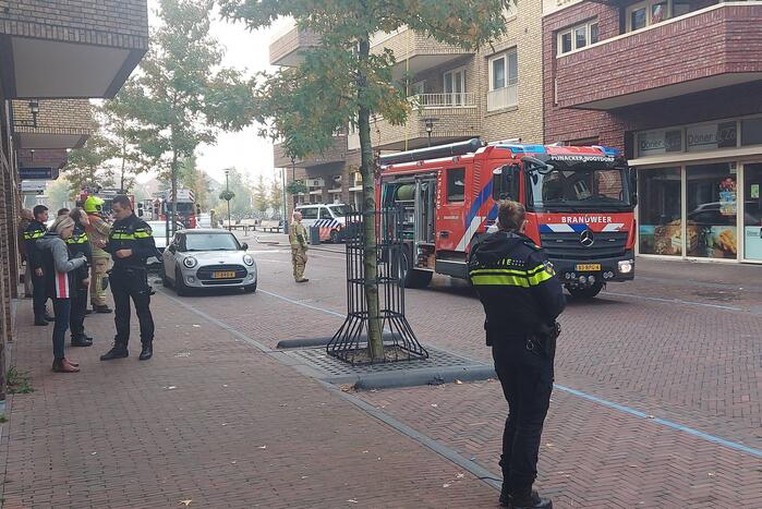 Uitslaande brand op balkon appartement