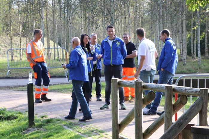 Brug zakt in tijdens marathonloop