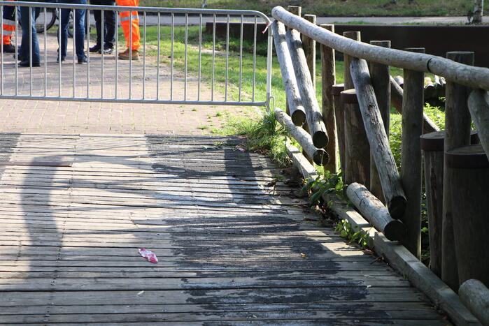 Brug zakt in tijdens marathonloop