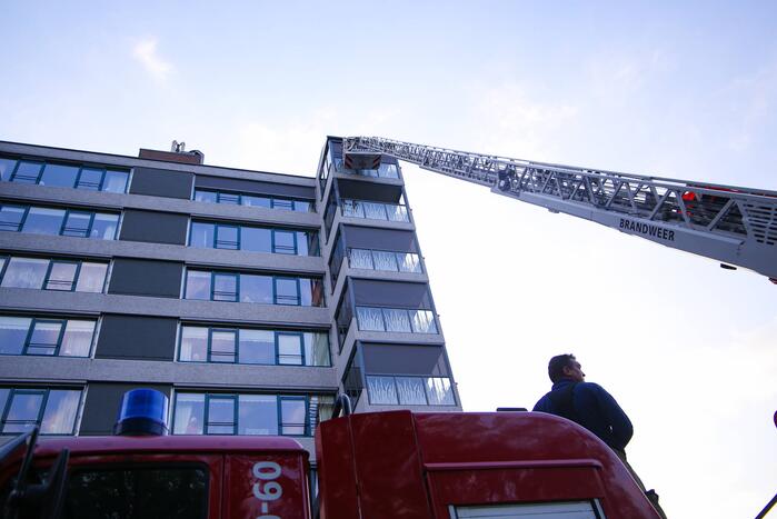 Man sluit zichzelf buiten