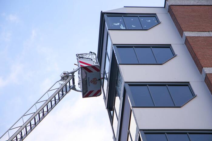 Man sluit zichzelf buiten