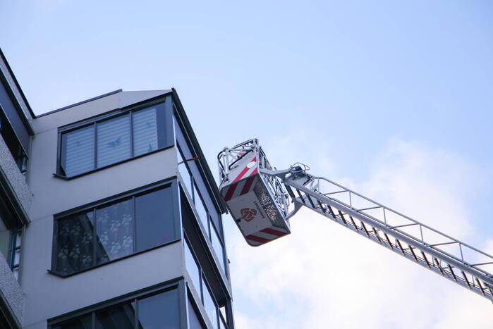 Man sluit zichzelf buiten