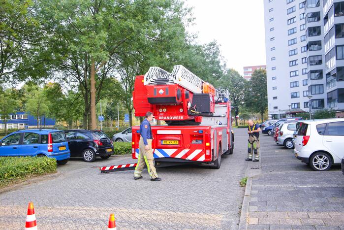 Man sluit zichzelf buiten