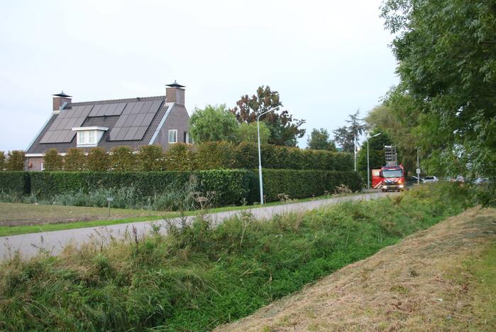 Gedeelte van woning verwoest door brand