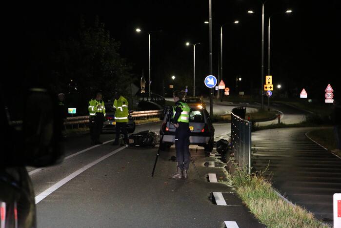 Scooterrijder aangereden door automobilist