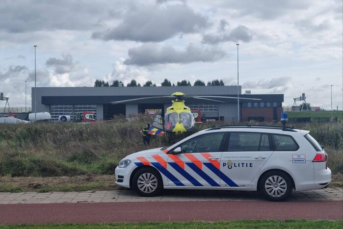 Hulpdiensten groots ingezet bij bedrijfspand