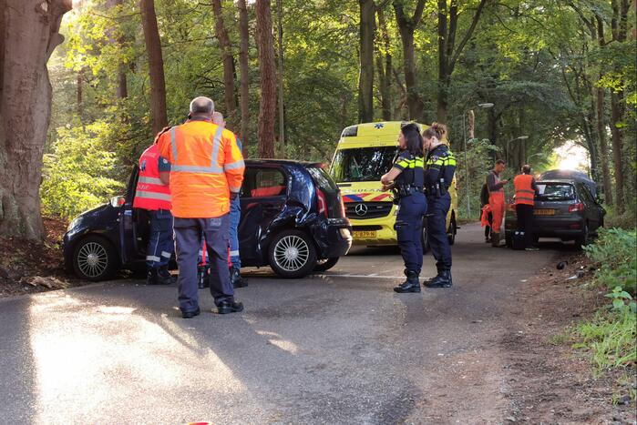 Verkeersopstopping na verkeersongeval