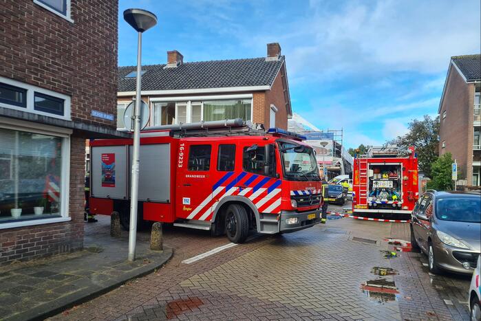 Woningen ontruimd door gaslekkage