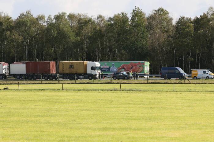 Persoon gewond bij ongeval op snelweg