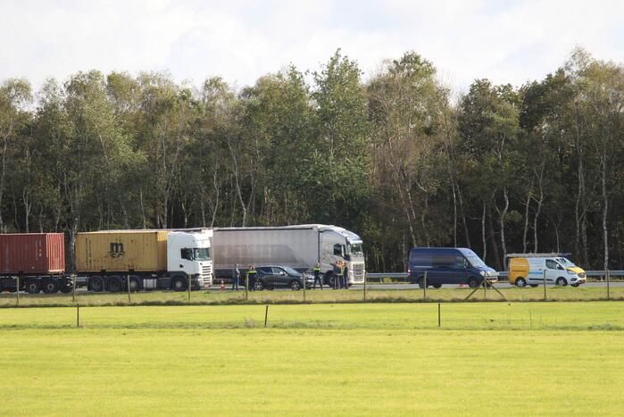 Persoon gewond bij ongeval op snelweg