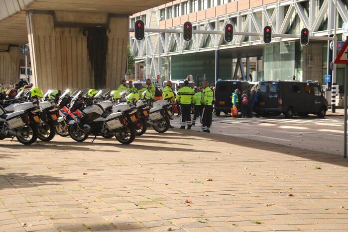 Opnieuw zorgen klimaatactivisten voor verkeershinder