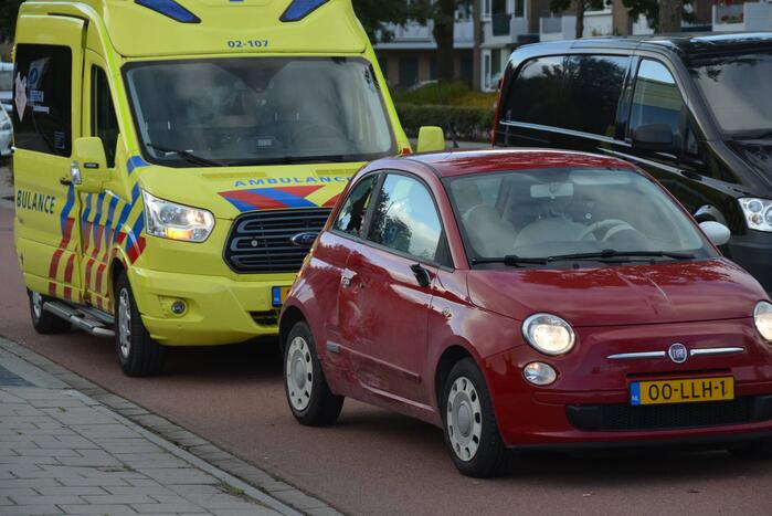 Gewonde bij ongeval tussen scooter en personenauto