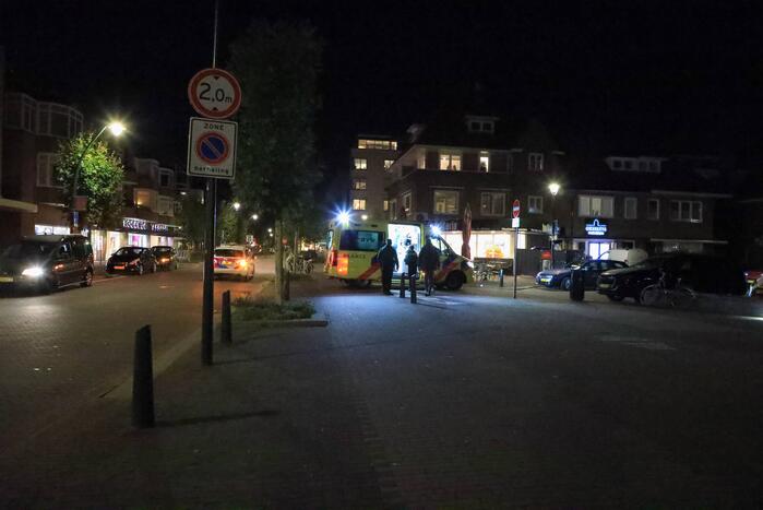 Ongeval tussen auto en scooter