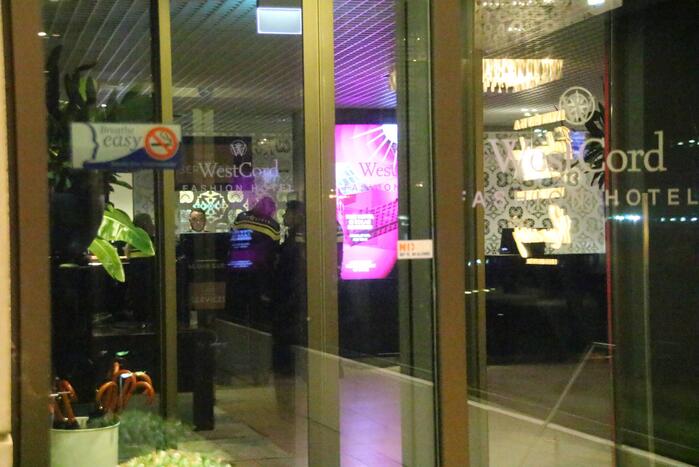 Overval op WestCord Fashion Hotel