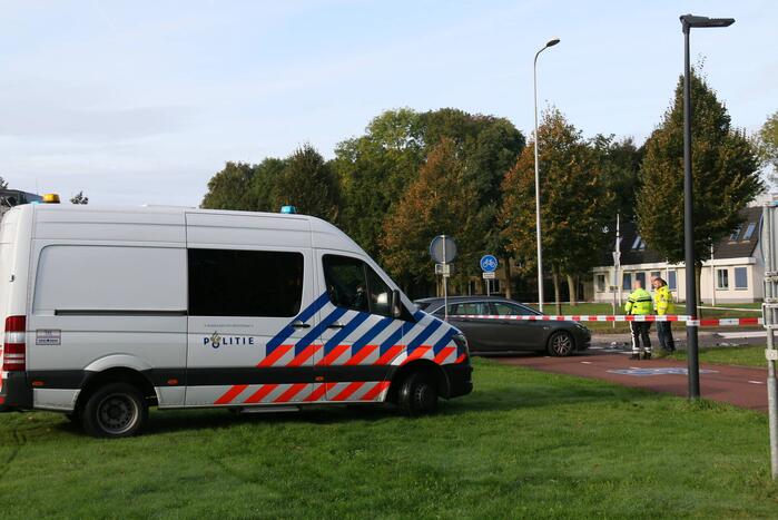Brommerrijder gewond bij aanrijding
