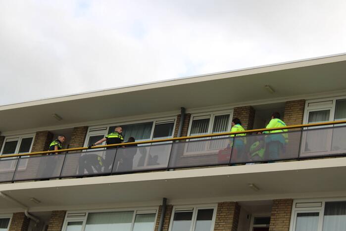 Man aangehouden na burenruzie