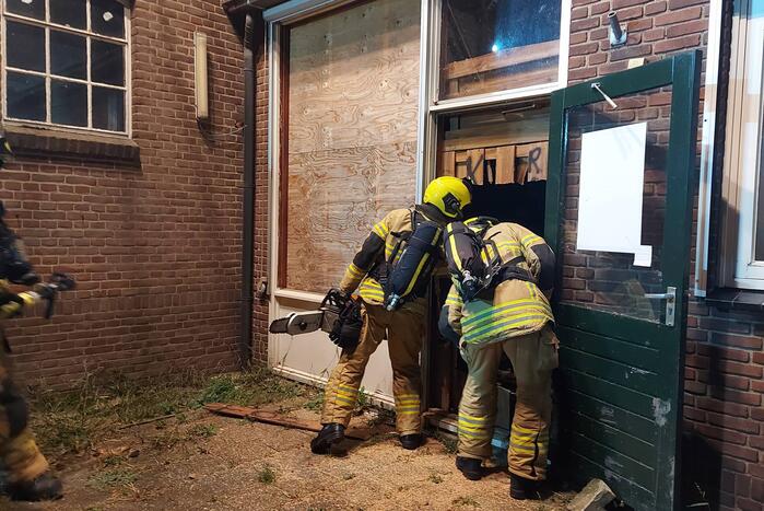 Brandweer houdt grote oefeningsactie