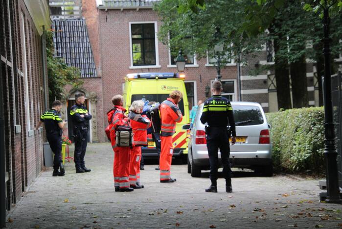 Traumahelikopter landt in binnenstad