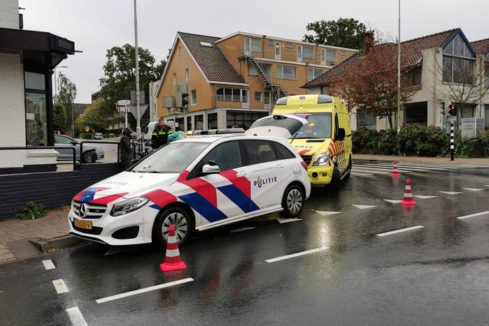 Fietsster gewond bij eenzijdig ongeval
