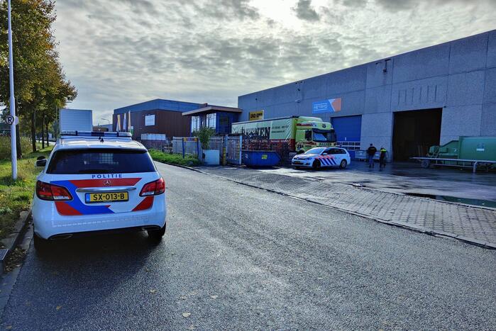 Traumahelikopter landt op bedrijventerrein Kievitsmeent