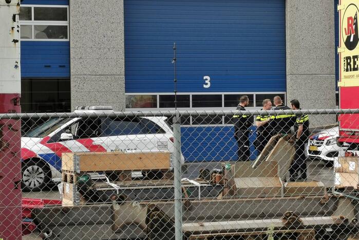 Traumahelikopter landt op bedrijventerrein Kievitsmeent