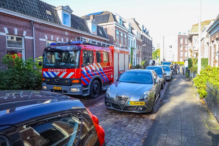 Lekkage in gasleiding bij graafwerkzaamheden