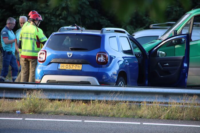Veel verkeershinder door ongeval op snelweg