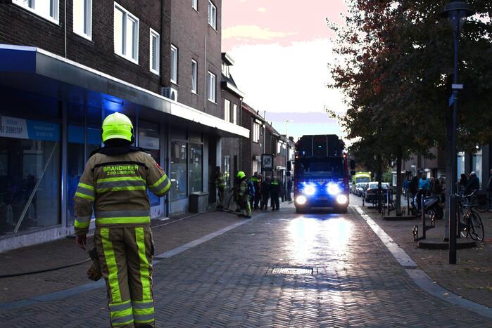 Brand in gebouw snel geblust