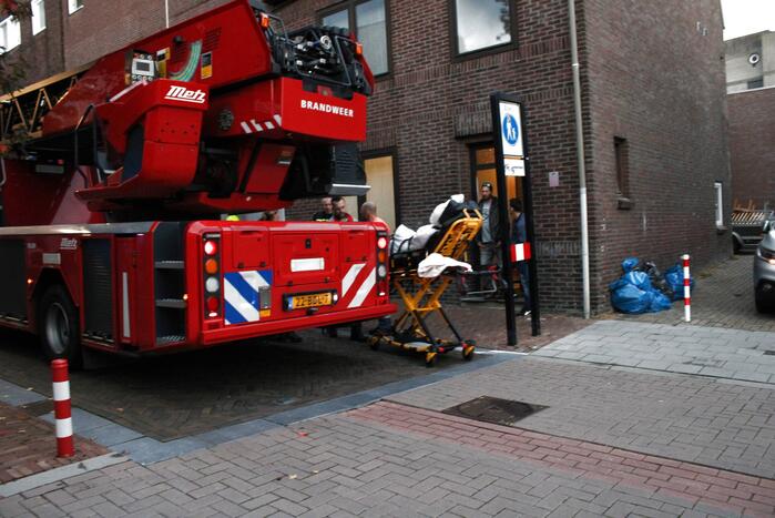 Brand in gebouw snel geblust