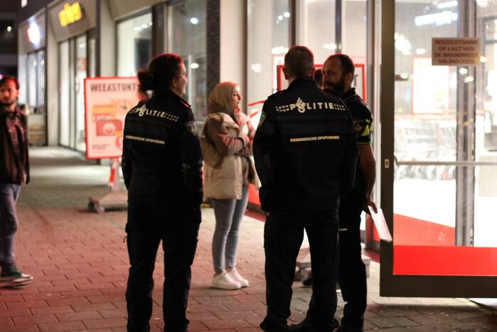 Winkel overvallen door verdachte met steekwapen