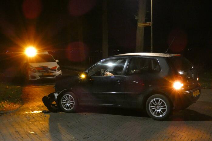 Schade bij ongeval op kruising