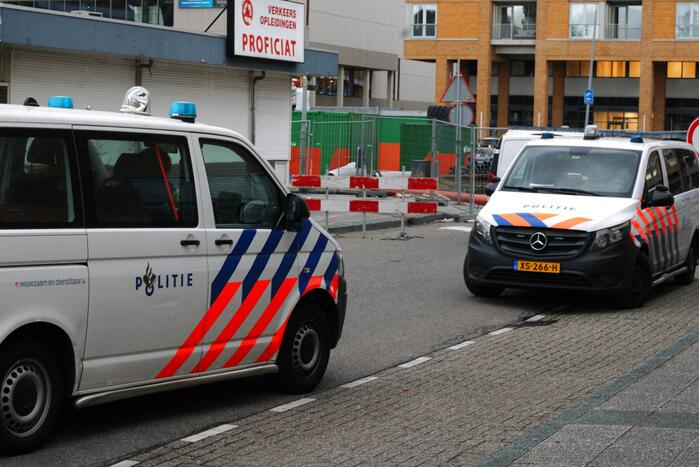 Overval op Albert Heijn, dader op de vlucht
