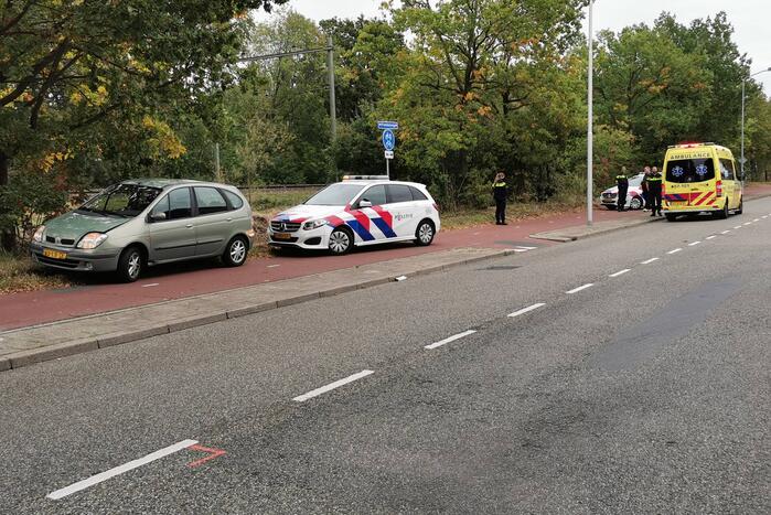 Drie personen gewond bij kop-staart aanrijding