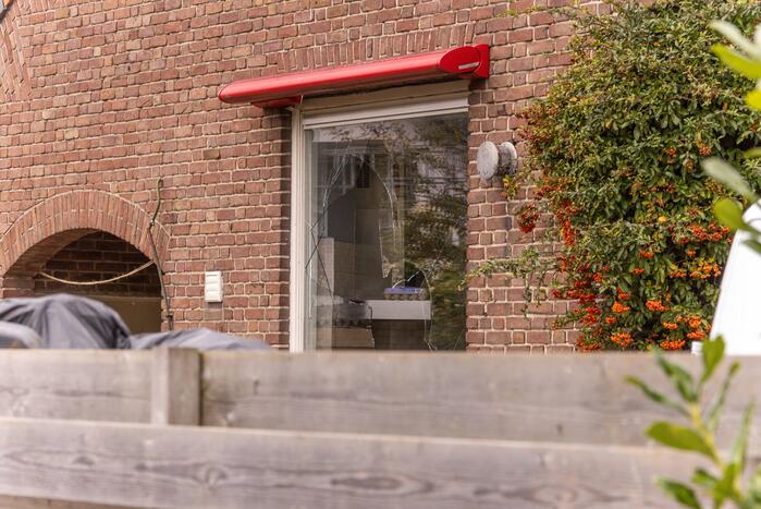 Agressieve pool slaat raam in en raakt gewond