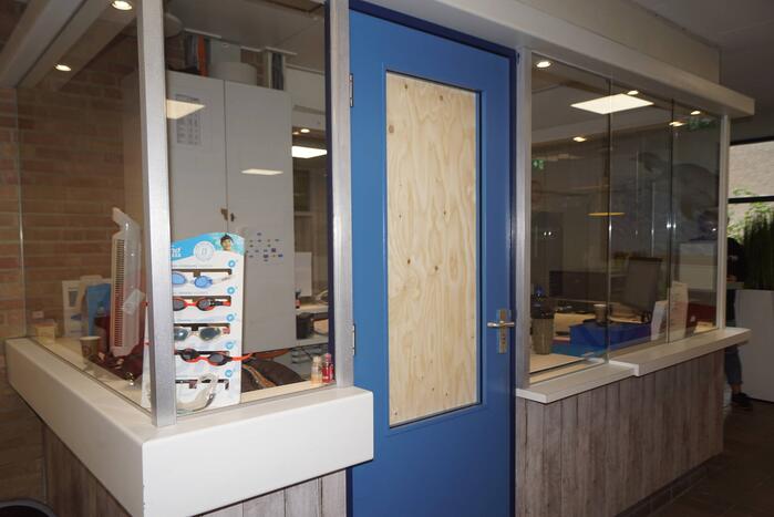 Schade en overlast bij inbraak in zwembad