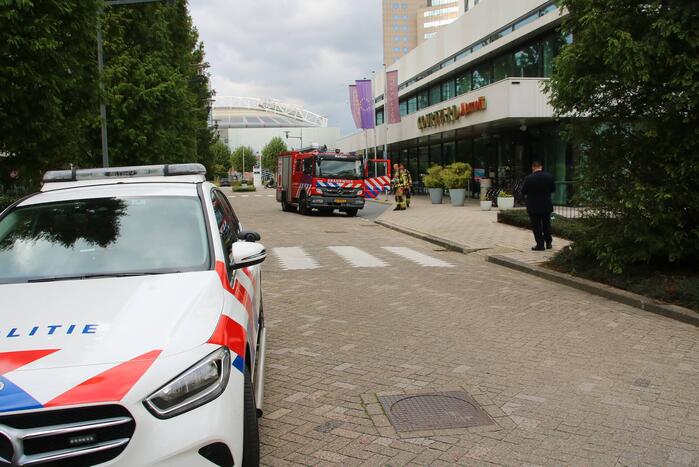 Brand zorgt voor wateroverlast door sprinklerinstallatie