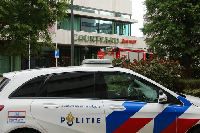 Brand zorgt voor wateroverlast door sprinklerinstallatie