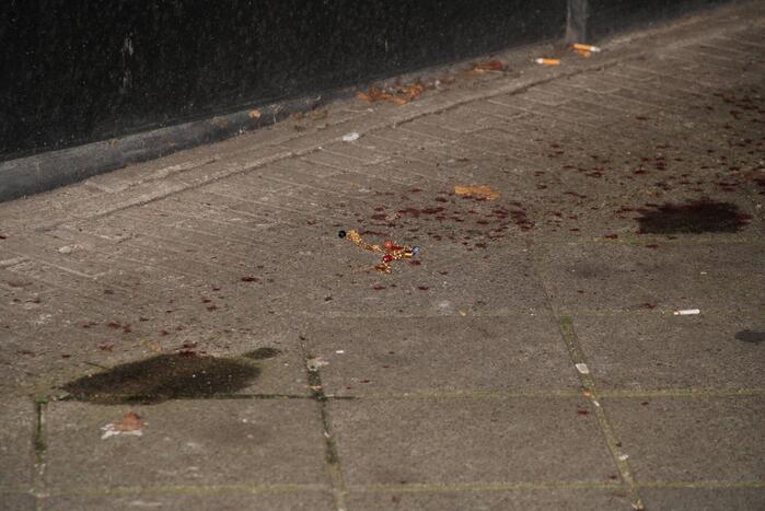 Kogelinslagen bij café De Rab