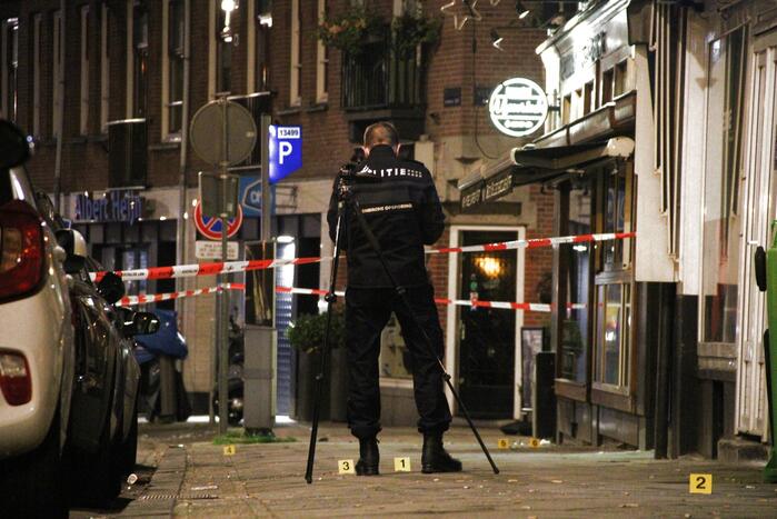 Kogelinslagen bij café De Rab