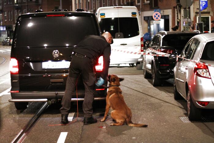Kogelinslagen bij café De Rab