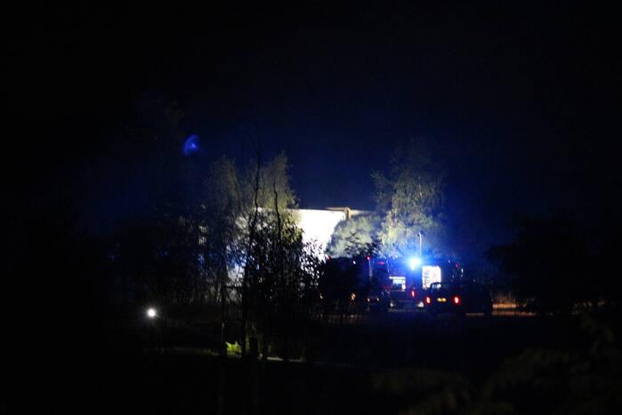 Opnieuw brand in leegstaande loods