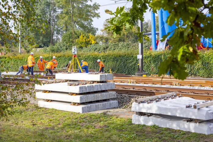 Geen treinverkeer door werkzaamheden aan spoor