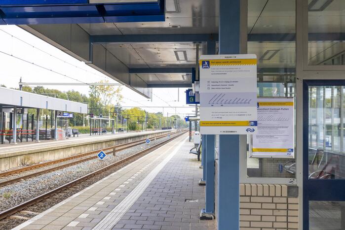 Geen treinverkeer door werkzaamheden aan spoor