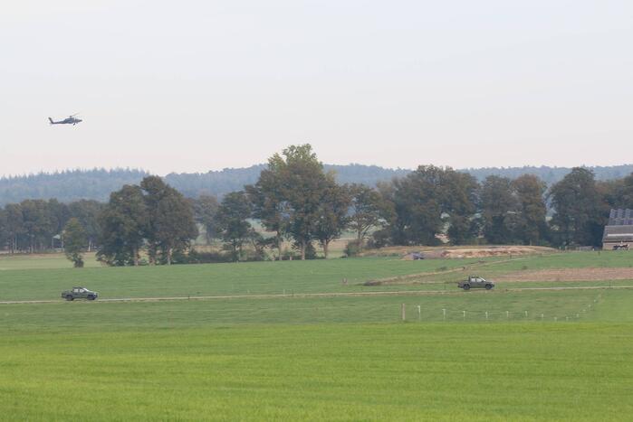 Defensie traint met gevechtshelikopters