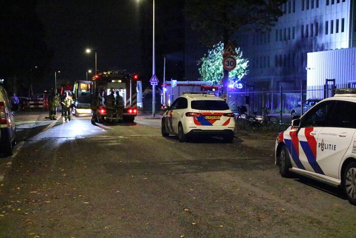 Bewoner van woonboot gewond door explosie