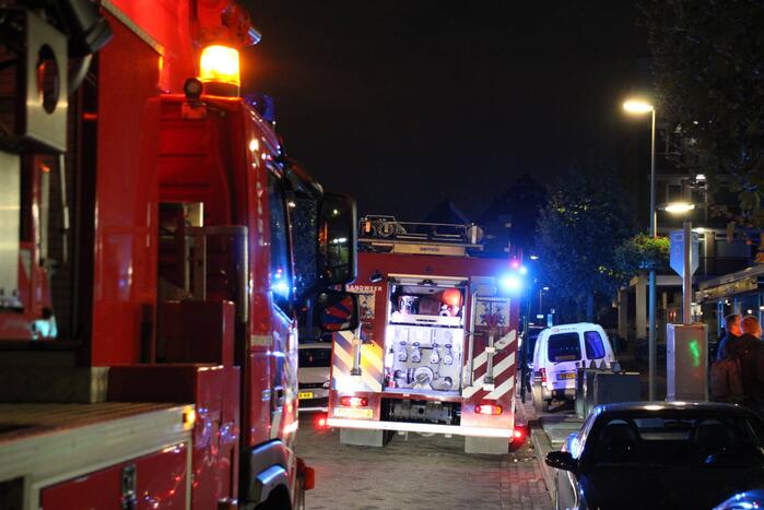 Fietsaccu vat vlam in woning