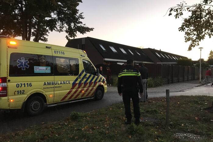 Ongeval tussen personenauto en fietser