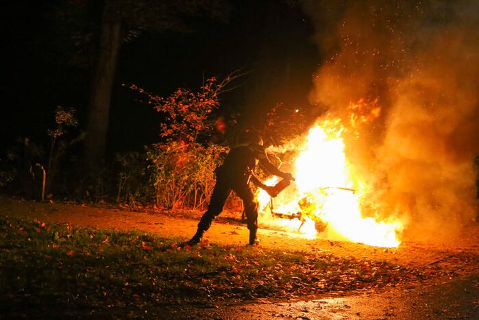 Opnieuw brand in deelscooter van Go-Sharing