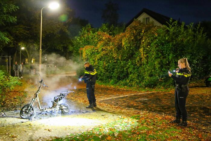 Opnieuw brand in deelscooter van Go-Sharing