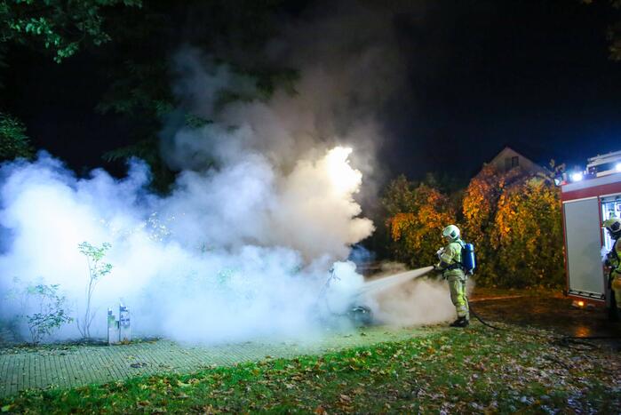 Opnieuw brand in deelscooter van Go-Sharing